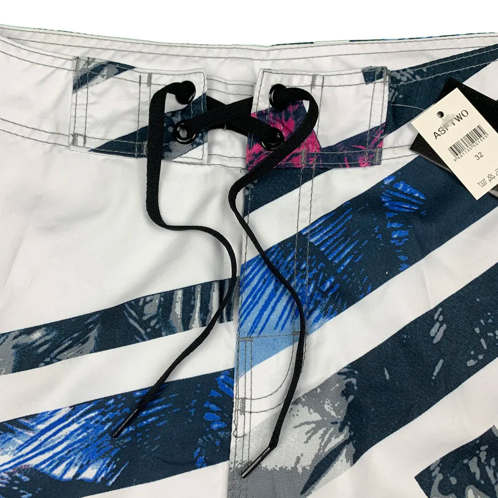 New Printed Men's Swimming Shorts Surfing Beach Pants Running Shorts Bermuda Plate Pants Casual Fitness Pants Swimwear