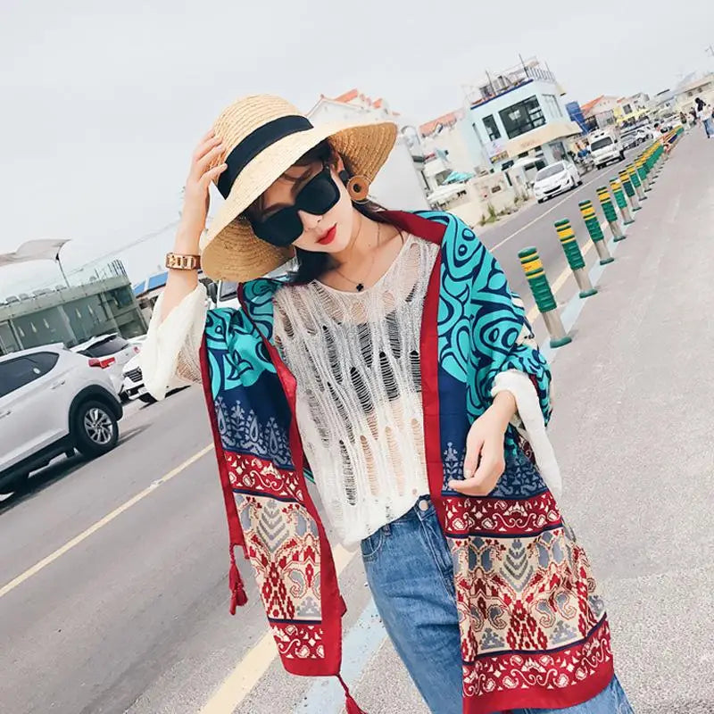 Fashions 90x180cm Twill Cotton Pareo Beach Cover-Ups Women Large Beach Dress Bikini Bathing Swimwear Cover Up Sarong Wrap Scarf