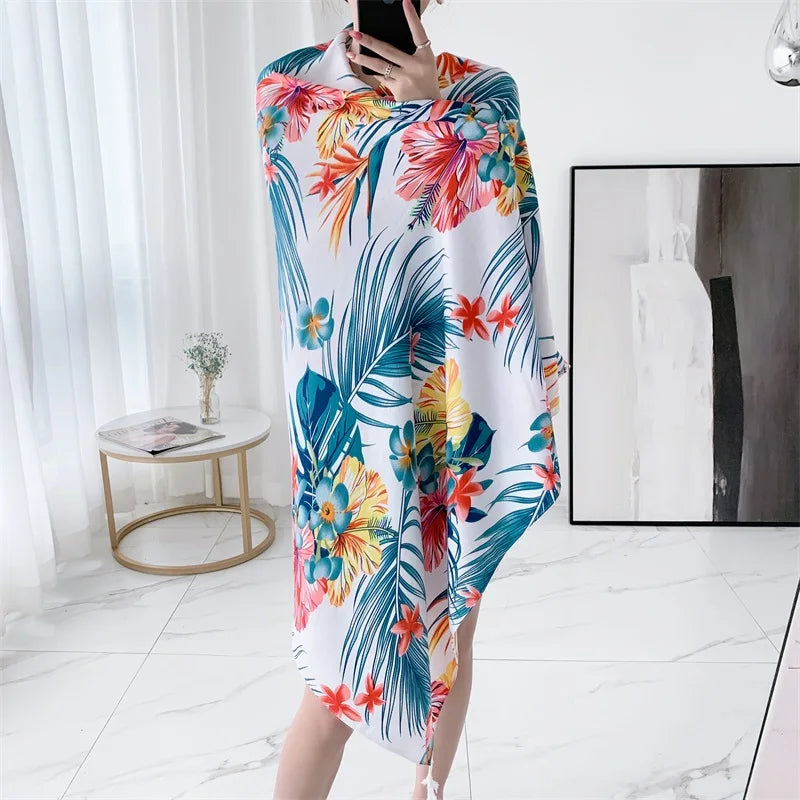 20 Styles 90x180cm Cotton Linen Summer Beach Dress Bikini Cover-ups Sarong Wrap Scarf Women Brazilian Swimsuit Bathing Cover Up