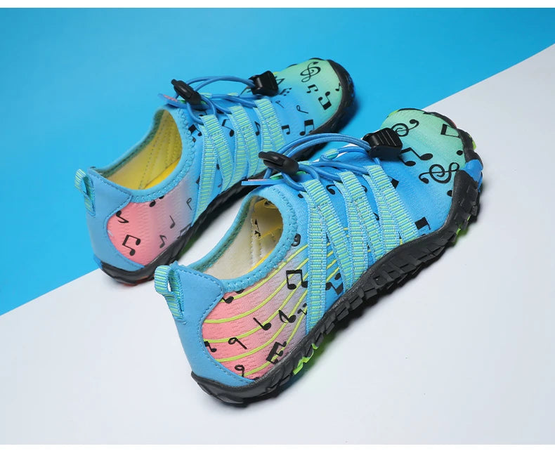 Children Outdoor Water Shoes Barefoot Aqua Five Fingers Sock Swimming Breathable Hiking Wading Beach Outdoor Upstream Sneakers