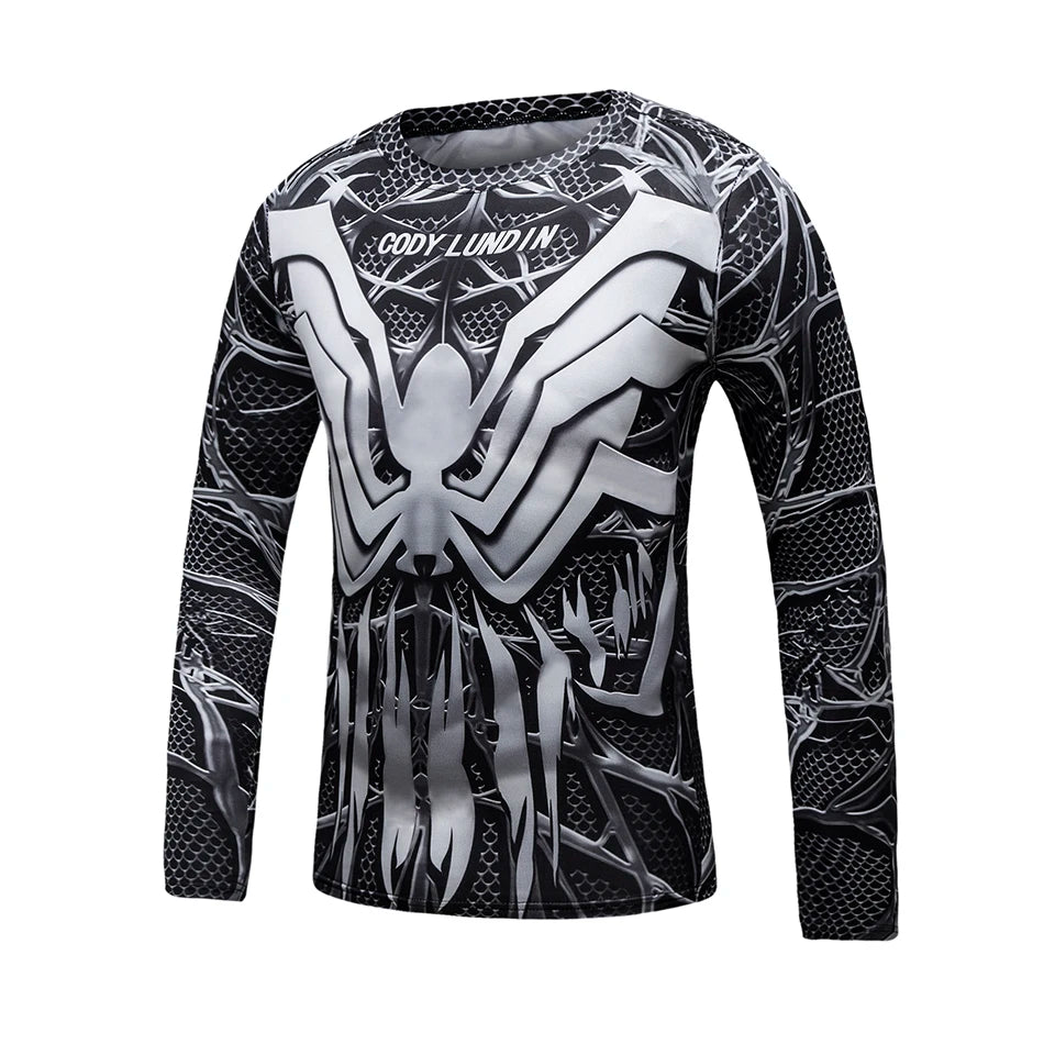 New Kids 4/pcs Sets Rashguard Jiu Jitsu MMA T-shirt+Pant For Children Muay Thai Shorts BJJ Tight Sportsuit MMA Boxing Fightwear