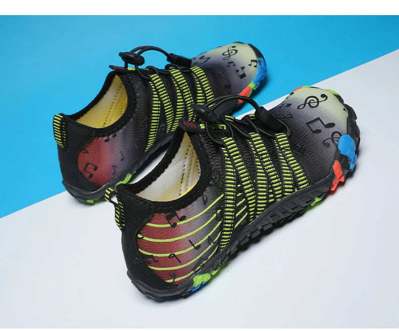 Children Outdoor Water Shoes Barefoot Aqua Five Fingers Sock Swimming Breathable Hiking Wading Beach Outdoor Upstream Sneakers
