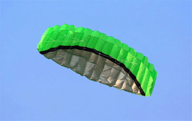 2.5 Meter Novelty Dual Line Flying Kite Parafoil Sports Software Paragliding Nylon Beach Kite Stunt Outdoor Toys For Adult Kids
