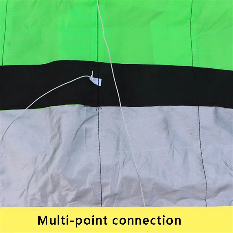 2.5 Meter Novelty Dual Line Flying Kite Parafoil Sports Software Paragliding Nylon Beach Kite Stunt Outdoor Toys For Adult Kids