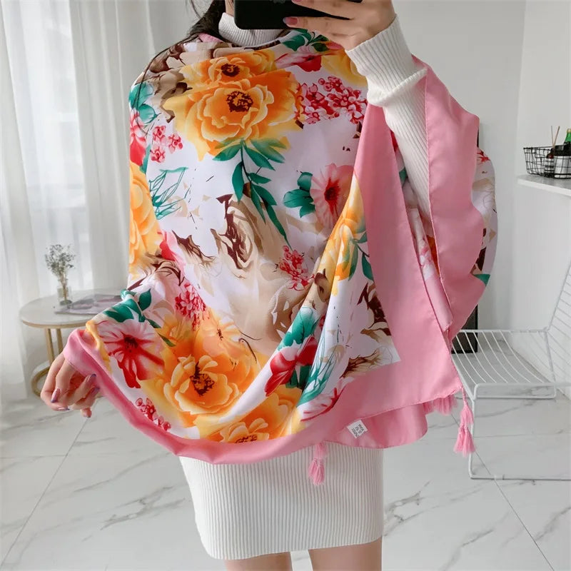 20 Styles 90x180cm Cotton Linen Summer Beach Dress Bikini Cover-ups Sarong Wrap Scarf Women Brazilian Swimsuit Bathing Cover Up