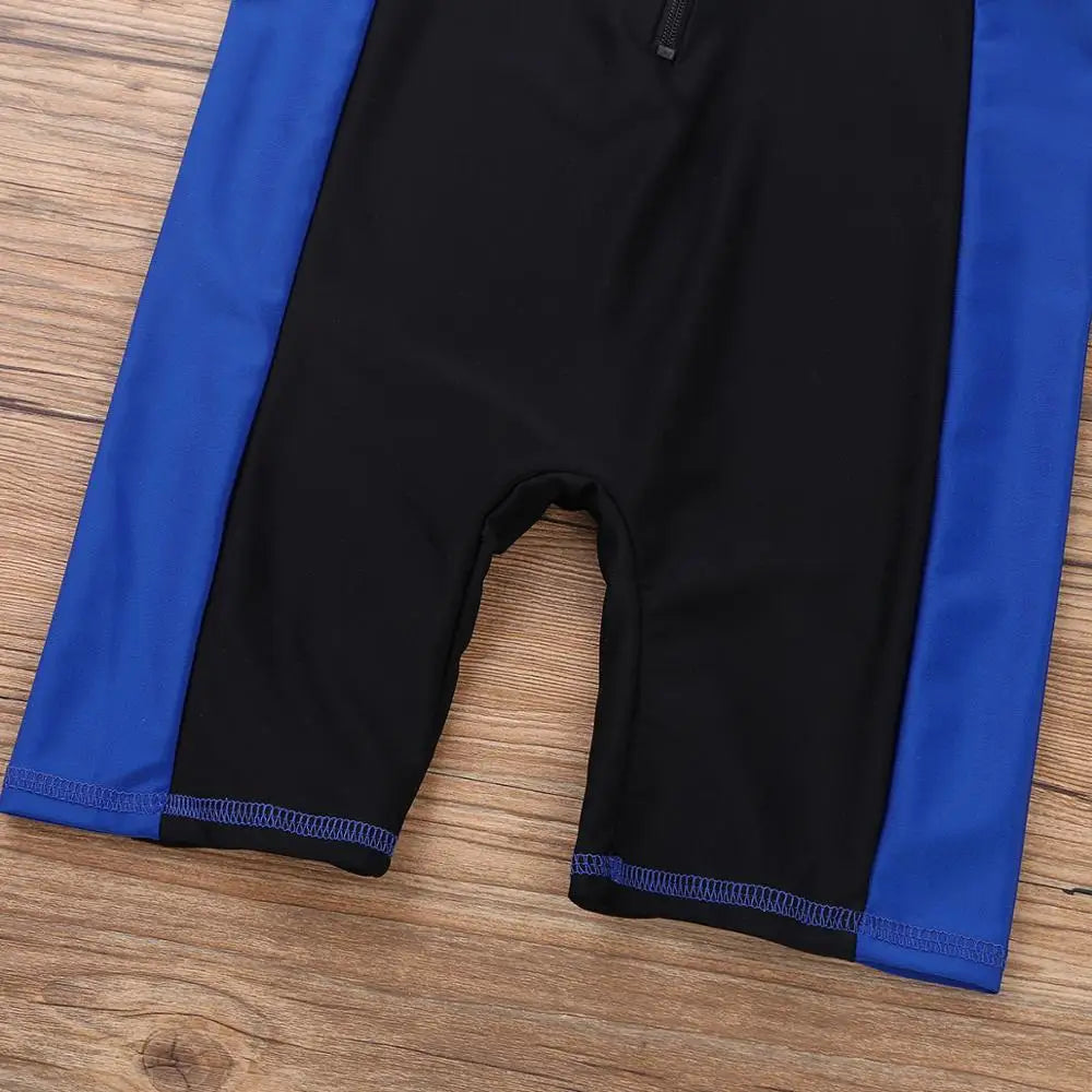 Children's Swimsuits Wetsuit One Piece Rash Guard Swimming Bathing Suit Kids Beachwear Boys Girls Swimwear Surfing Swim Bodysuit