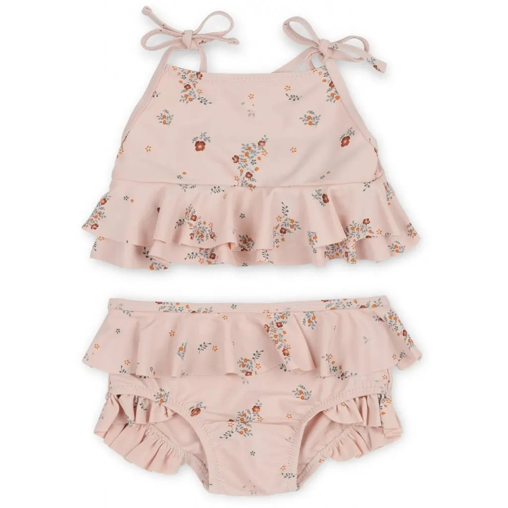 KS Baby Girls Swimming Suit Wear 18M-9T Flower Children Brand Kawaii BC Mr TAO Clothes Kids SwimWears Sister Brother Matching