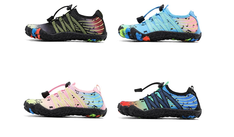 Children Outdoor Water Shoes Barefoot Aqua Five Fingers Sock Swimming Breathable Hiking Wading Beach Outdoor Upstream Sneakers