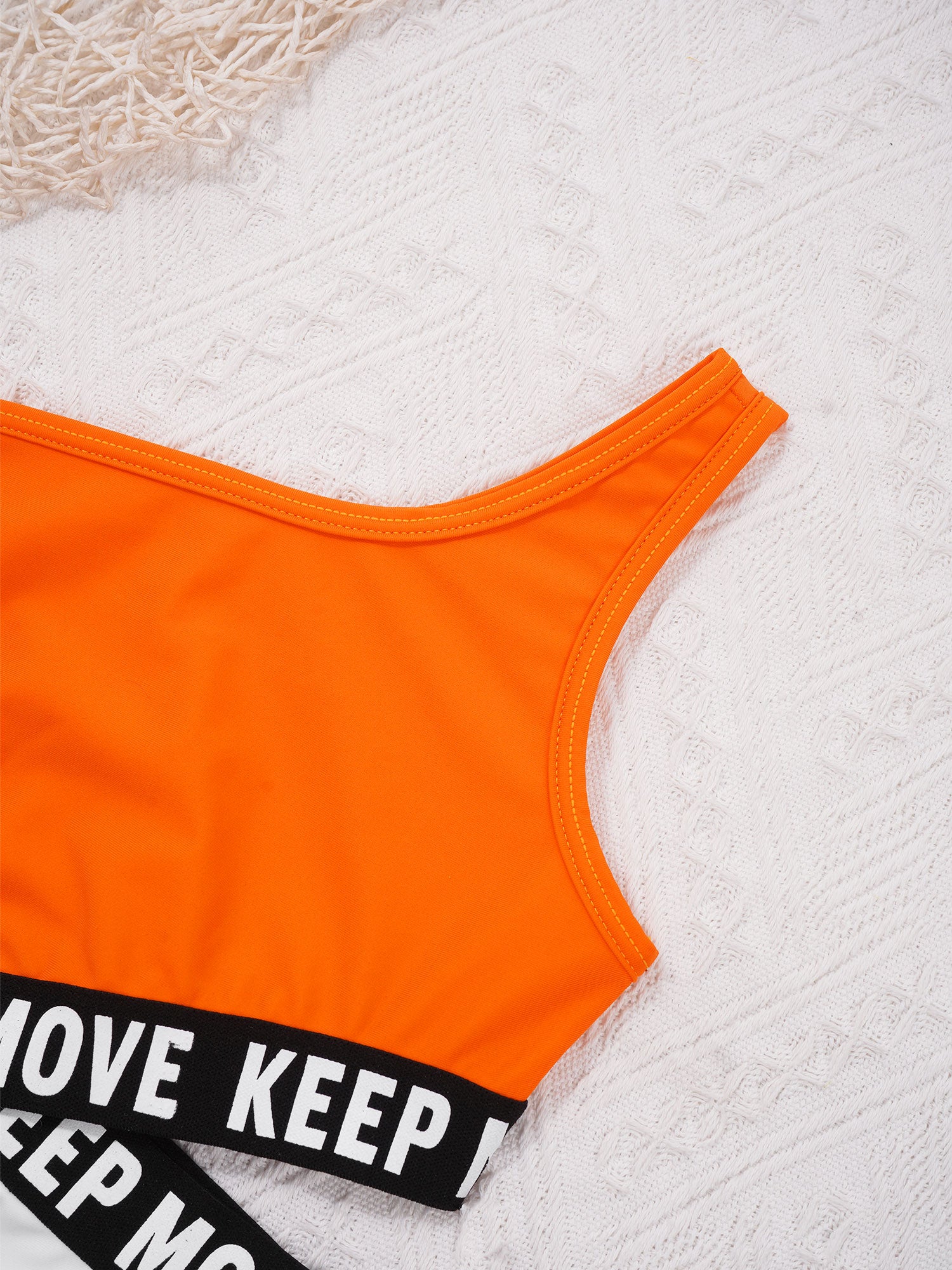 Kids Girls Hollow Out One-piece Swimwear Single Shoulder Letter Print Bodysuit Swimsuit Pool Bathing Suit Beachwear Sportswear
