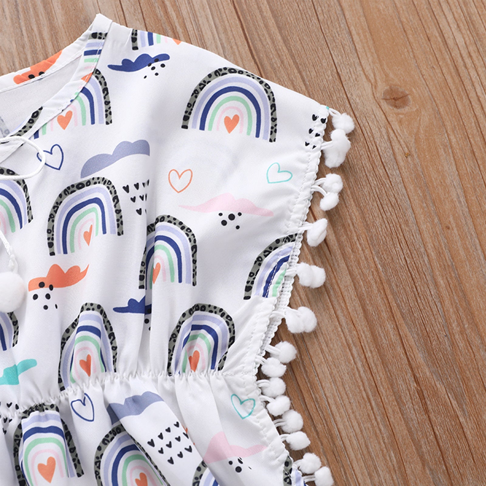 0-5Y Baby Girls Swimwear Cover-up 2026 Summer Leopard Tassel Kids Beach Dress Poncho Swimsuits Bikini Cover Ups Toddler Sundress
