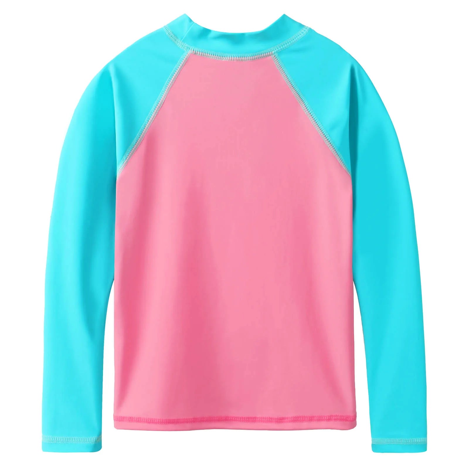 BAOHULU Long Sleeve Rashguard Kids Swimwear Girls Surf  Suit UPF 50+ Sun Protection Shirts Boys Swim Rash Guard Beach Wear