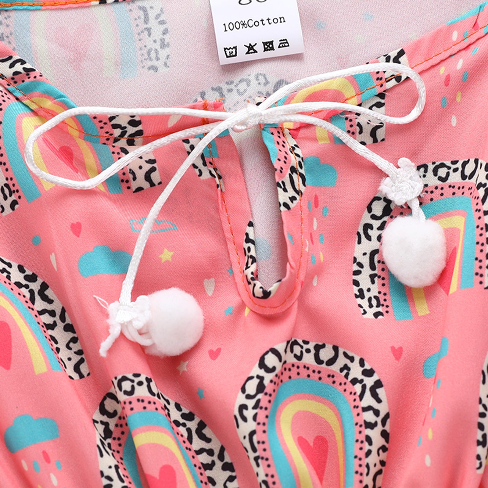 0-5Y Baby Girls Swimwear Cover-up 2026 Summer Leopard Tassel Kids Beach Dress Poncho Swimsuits Bikini Cover Ups Toddler Sundress