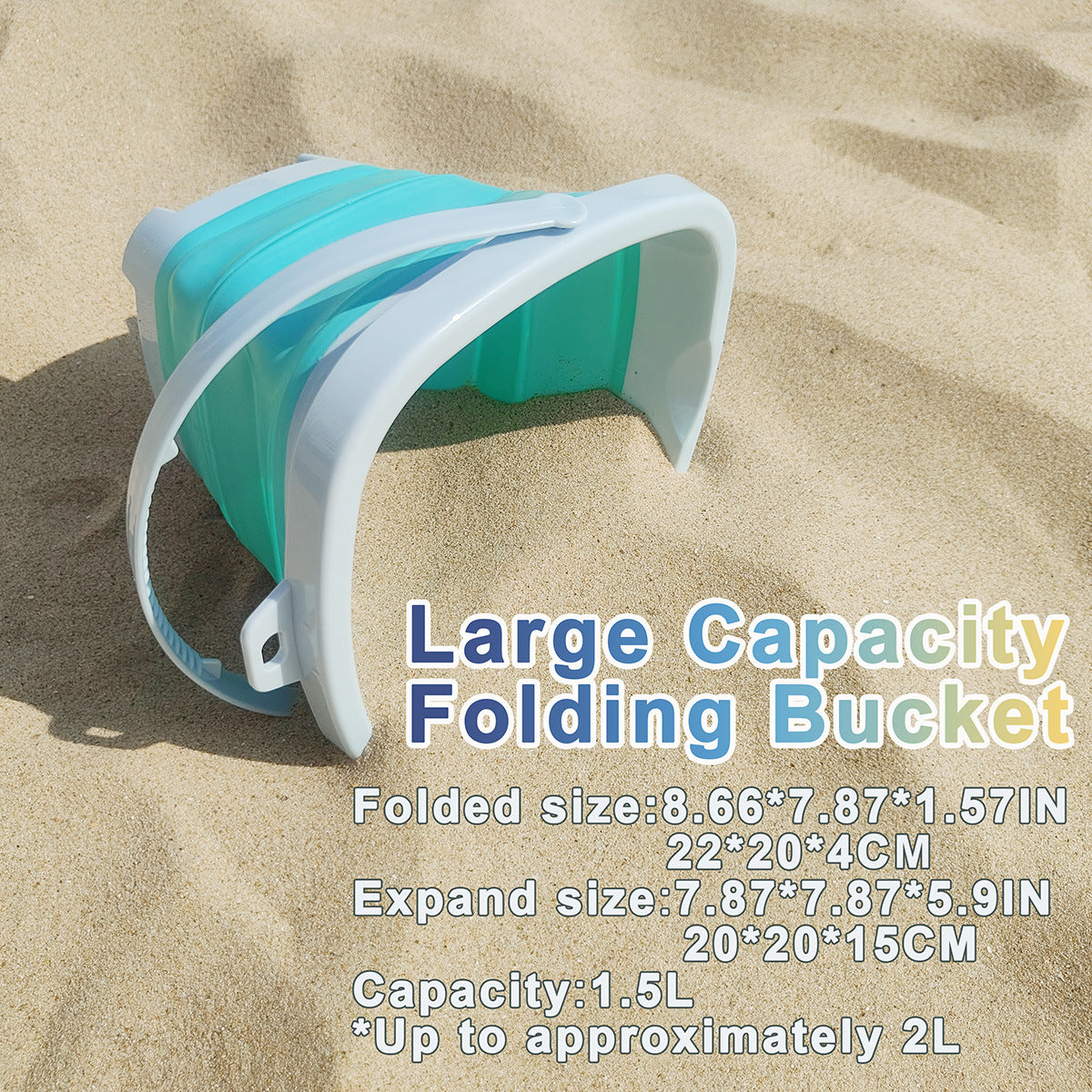 11PCS Beach Castle Bucket Sand Play Water Set Folding Bucket Summer Toys for Children Outdoor Travel Game Sandbox Accessories