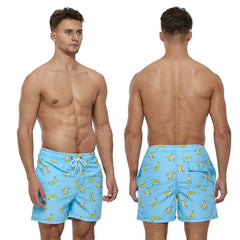 Datifer Brand Beach Shorts Summer Quick Dry Mens Board Swimsuits Man Swim Trunks Surf Swimwear Male Athletic Running Gym Pants