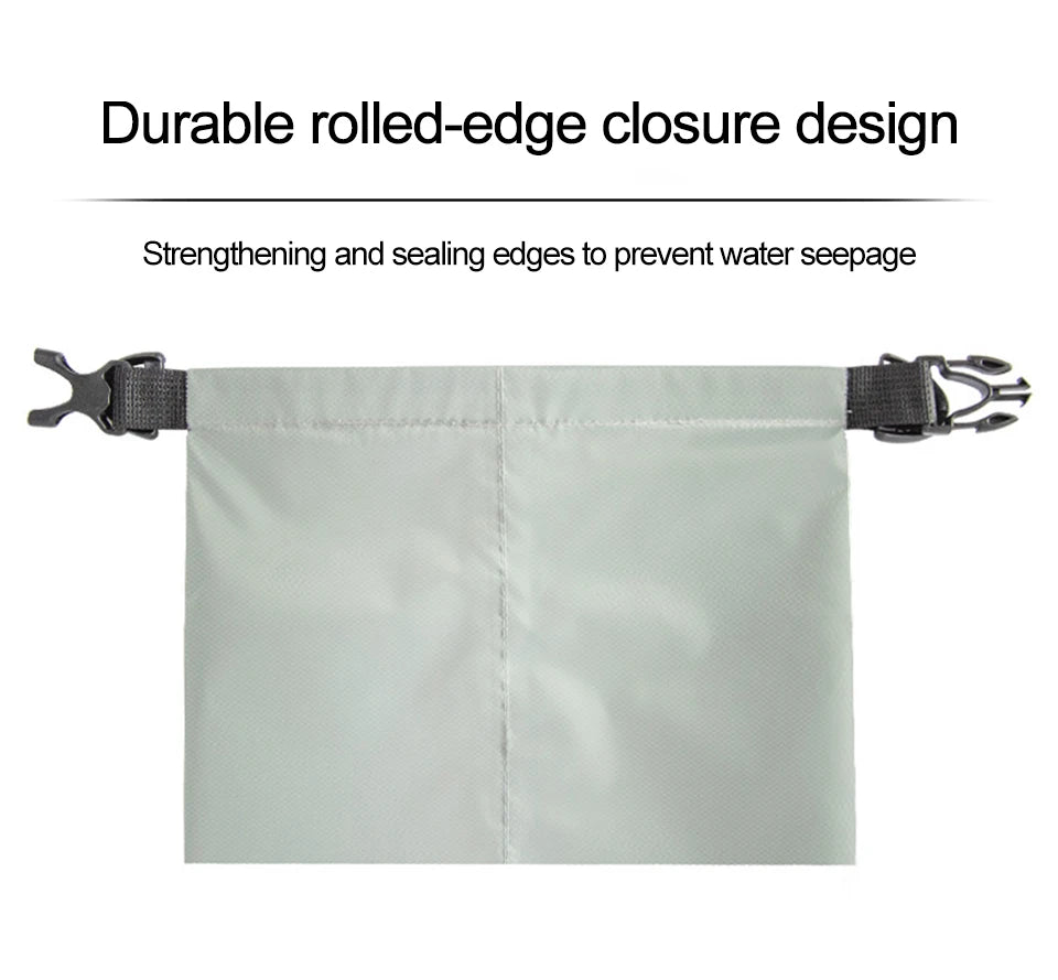 3L/5L/12L/20L/35L Waterproof Dry Bag Sack Outdoor Ultralight Drifting Swimming Clothes Storage Bag Rafting Kayaking Sport Bag