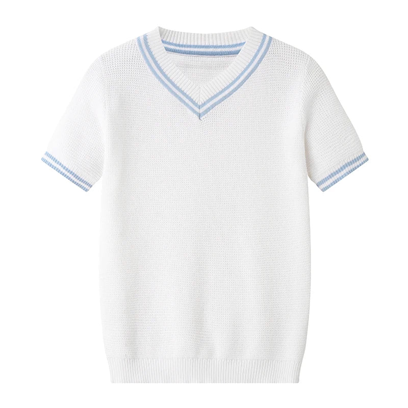Clearance AS 2024 Summer Blue Shabbos collection sister brother matching clothing 100% cotton floral and knitted kids clothes