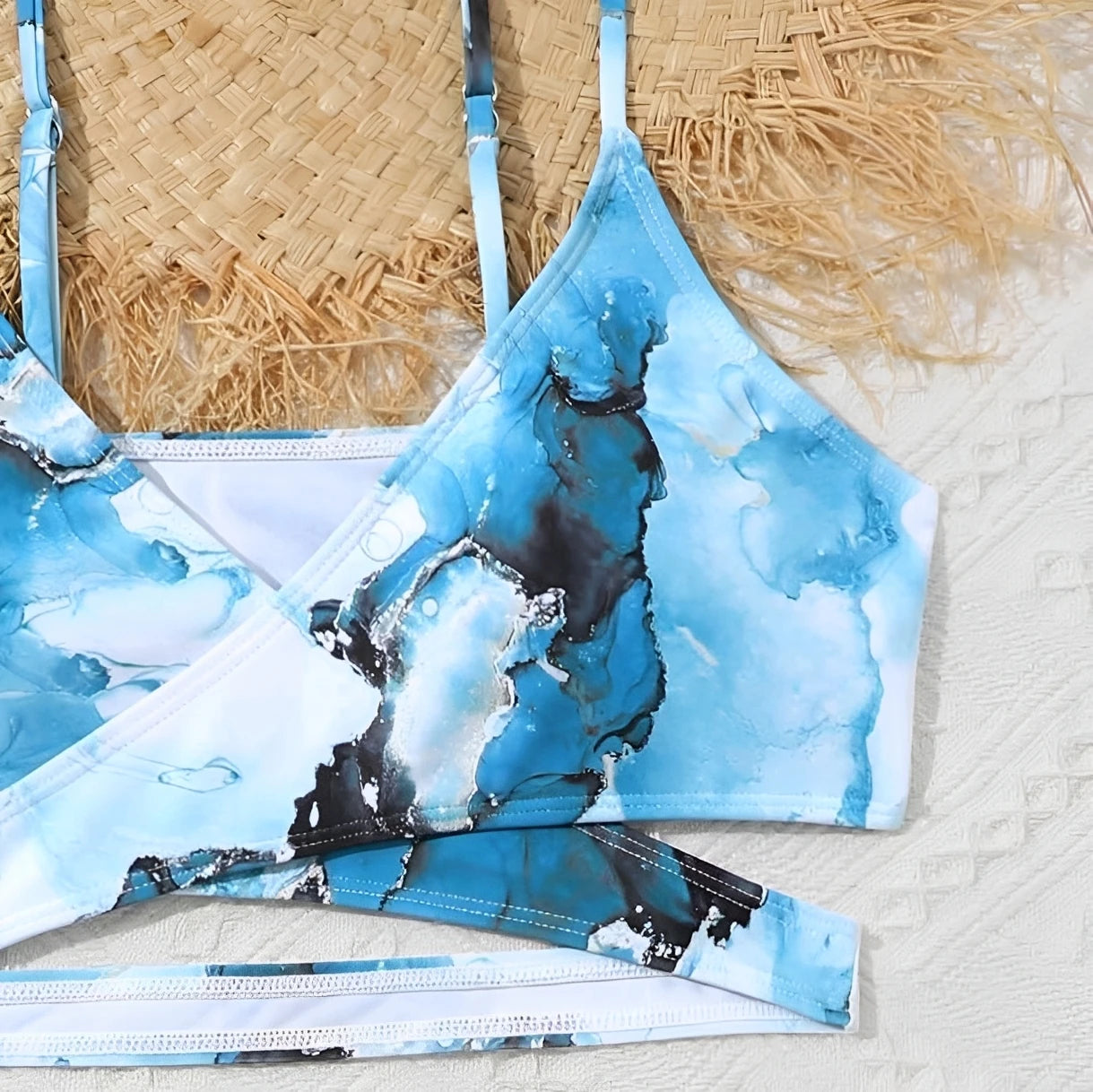 3 Pieces Tie Dye Print Bikini 2026 Girls Swimsuit with Skirt Kids Swimwear Female Bathers Bathing Swimming Swim Suit Beachwear