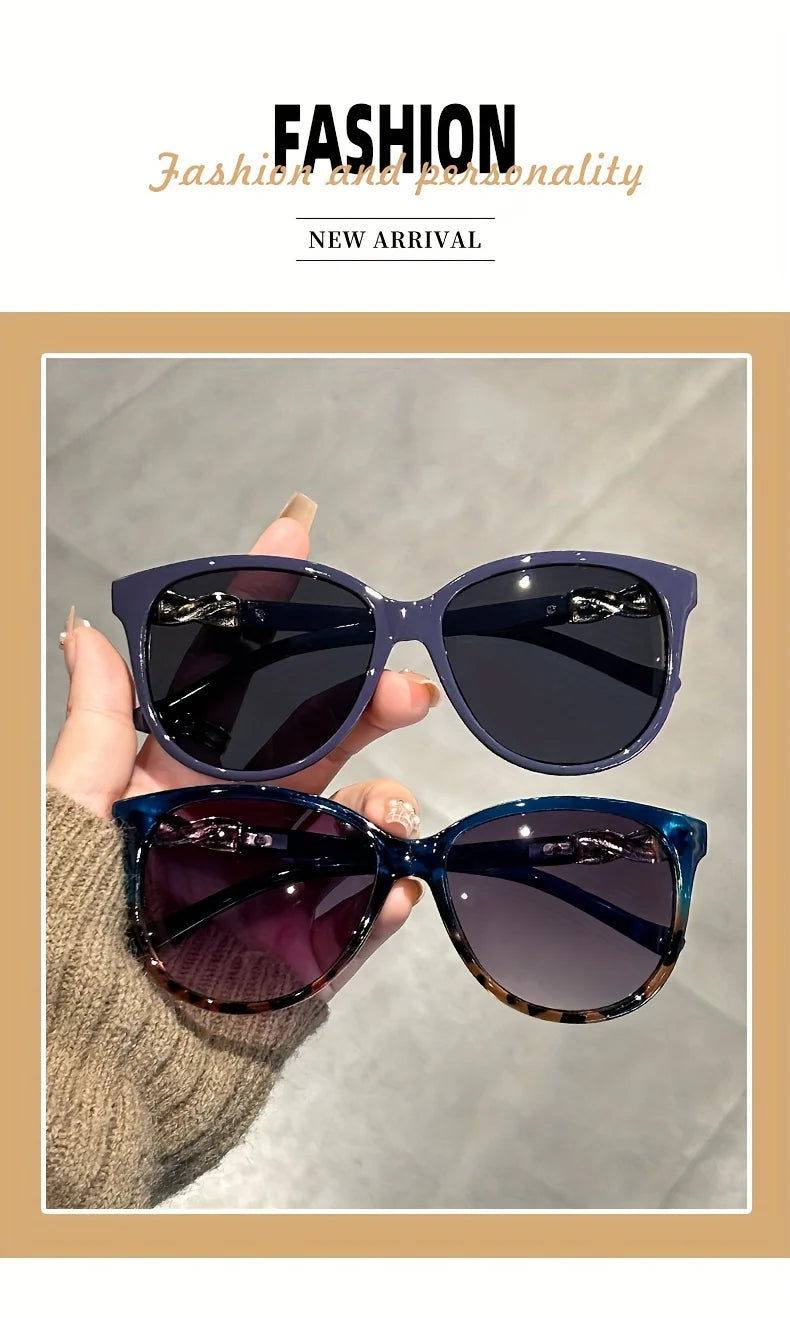 Women's Cat Eye Sunglasses Retro Butterfly Sunglasses Women's Fashion Mountaineering Sunglasses