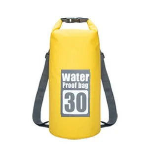 5L/10L/15L/20L/30L Outdoor Sport PVC Waterproof Storage Dry Bag For Canoe Kayak Rafting  Swimming Travel Kit Sack Backpack