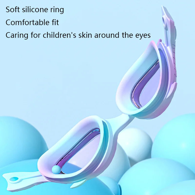 Swimming Goggles Waterproof Anti Fog High-definition Small Frame Goggles Professional Training Kid's Swimming Goggles Equipment