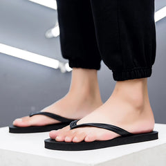 High Quality Men's Flip Flops Summer Light Beach Slippers Fashion Non-slip Casual Male Sandals Outdoor Black Flip Flop Sandals