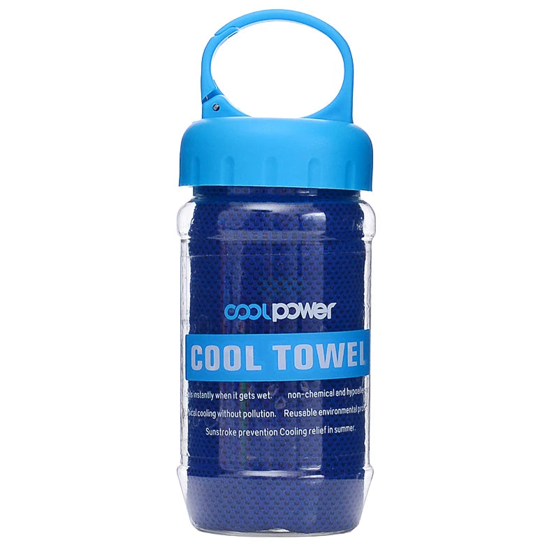 Breathable Cooling Towel Microfiber Mesh Ultra Soft Lightweight Quick Dry Ice Wipes Outdoor Sports Sunstroke Prevention