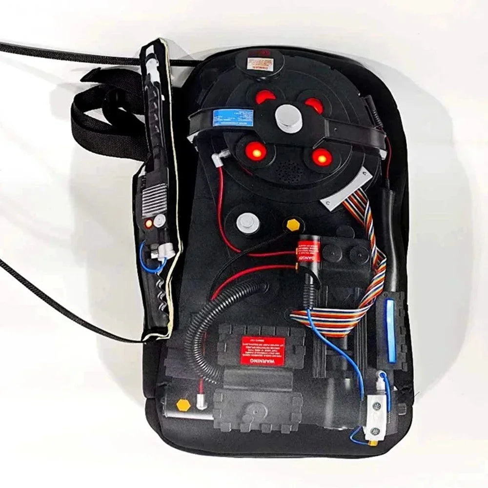 Ghostbusters Movie Kids Adults Cosplay CostumesHalloween Carnival Theme Party Clothes with Proton Pack Fans Collection