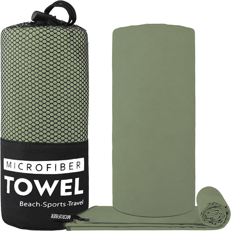 Quick-Drying Sports Towel Thick Sand Free Microfiber Quick Dry Towel , Super Absorbent Soft Swim BeachTowels for Men, Women