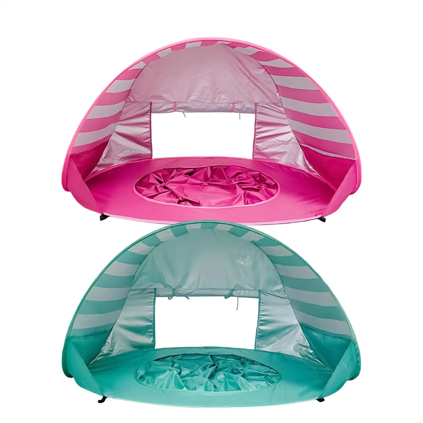 Beach Tent For Kids UV Protection Foldable With Mini Pool Outdoor Shade Tent For Vacation Traveling Camping Picnic Outdoor