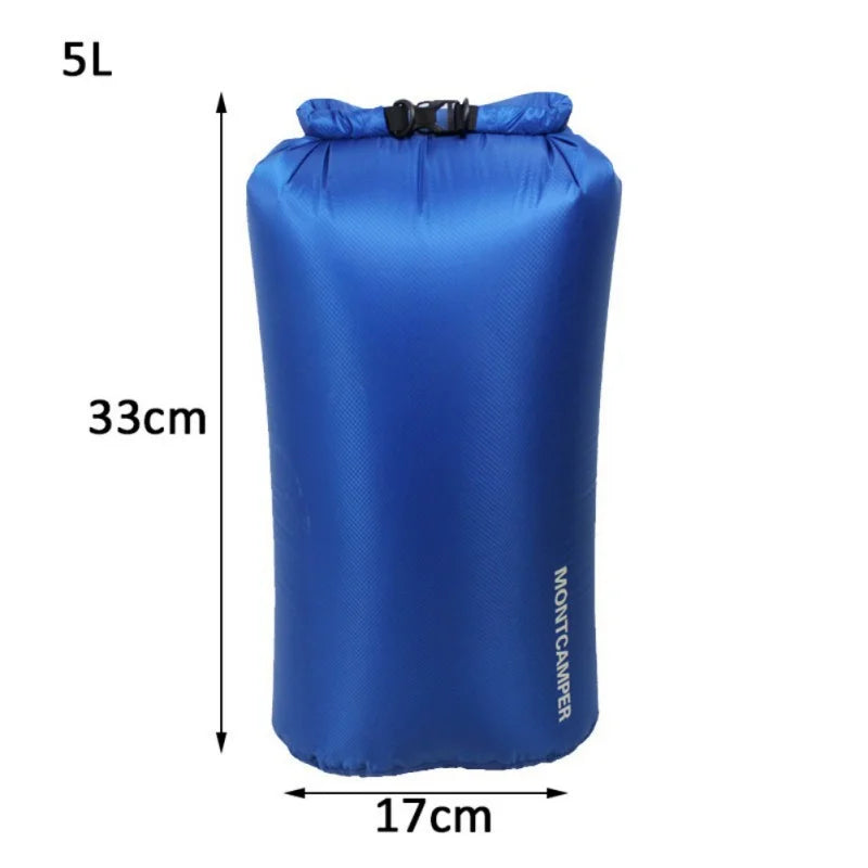 3/5/10/20/35L Dry Bag Sack Nylon Ultralight Drifting Swimming Clothes Storage Bag Pack Waterproof Rafting Kayaking Sport Bag
