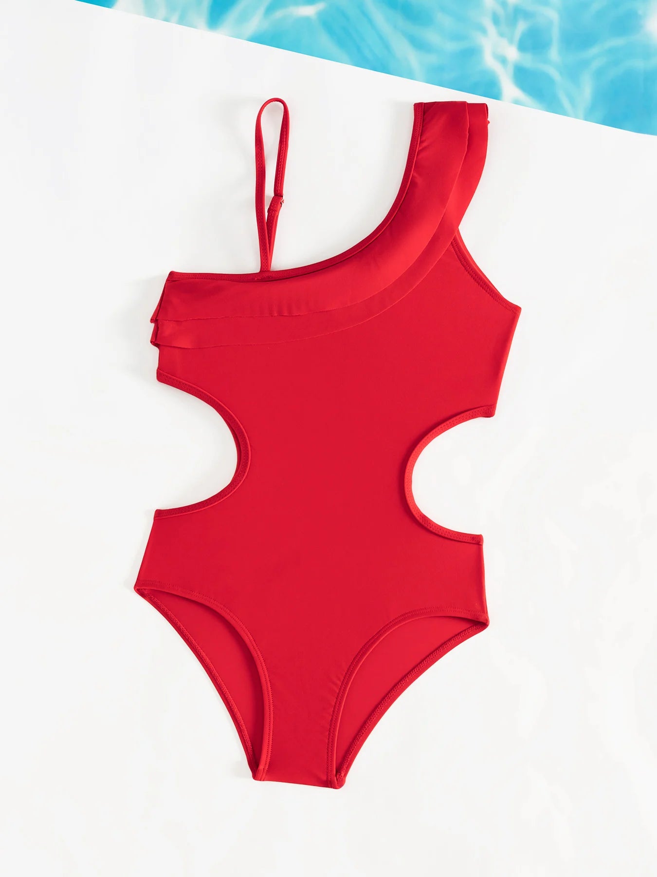 Fashion teen Girls One-Piece Ruffles Fly Sleeve Swimsuit Girls Swimwear Kid girls Swimming outfit bathing suit 5-14 Years