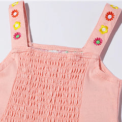 Little maven 2026 New Years Girls Dress Summer Girl Beach Floral Dresses for Girls 7 Years Embroidery Floral Baby Girls Clothes