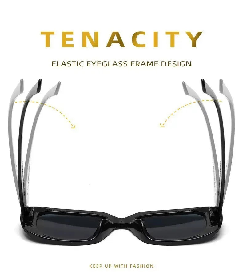 Box black new sunglasses male European glasses female retro anti-UV sunglasses