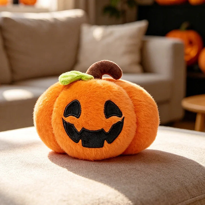 Halloween Set Pillows Pumpkins Ghosts Fun Accessories Holiday Decorations Plush Toys and Bag Charms Party Decor
