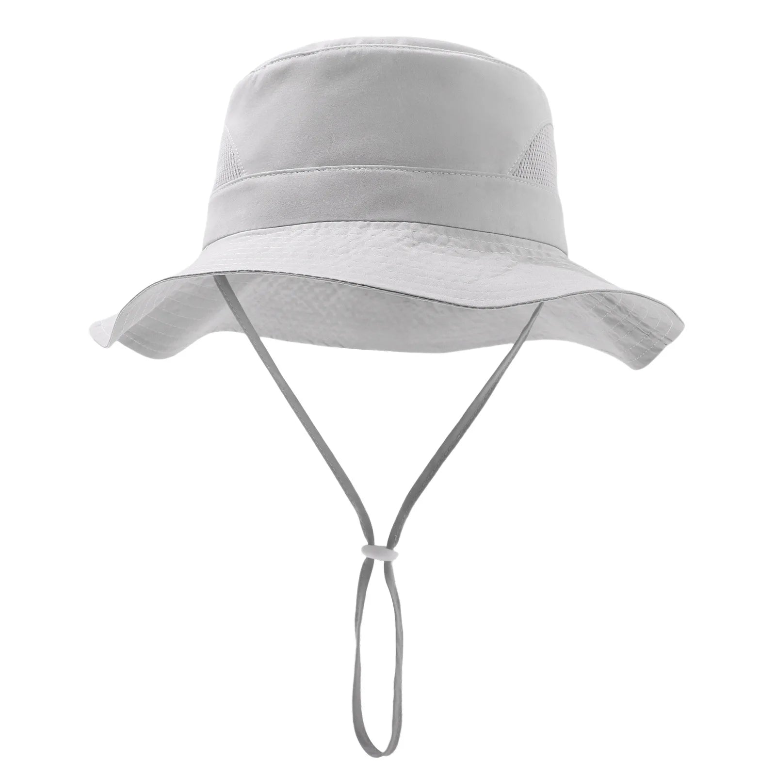 Children's Fisherman Hats for 3 Months to 10 Years Old, Summer Outdoor Sun Protection and UV-Blocking Sun Hats, Mesh Breathable