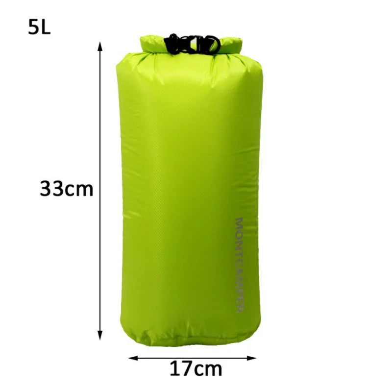 3/5/10/20/35L Dry Bag Sack Nylon Ultralight Drifting Swimming Clothes Storage Bag Pack Waterproof Rafting Kayaking Sport Bag