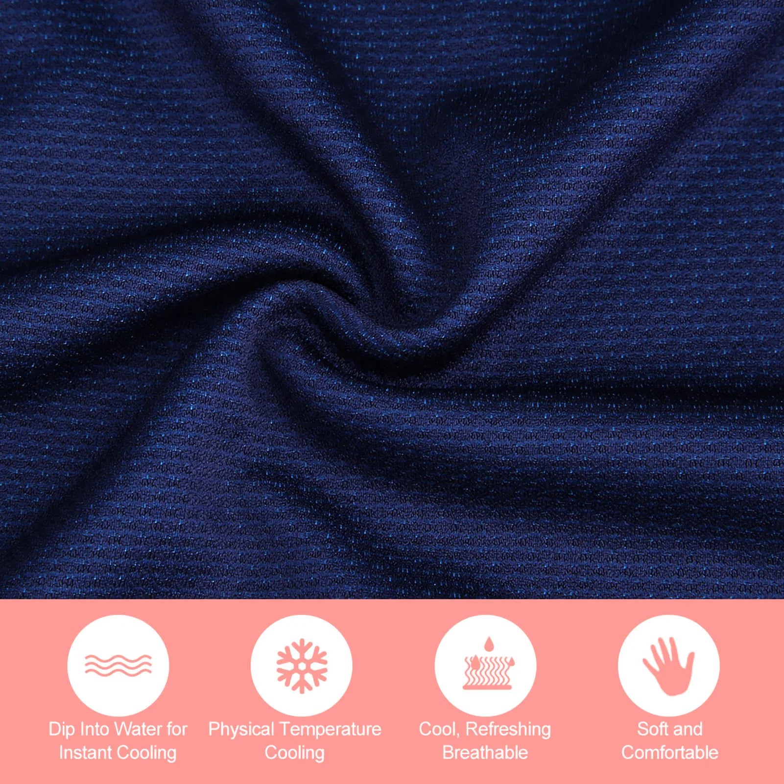 Cooling Effect Towel Super Breathable Towel Super Breathable Cooling Effect Towel for Sports Gym Workout Super Absorbent Towel