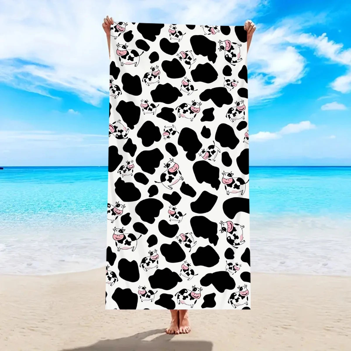 1pc Dolphin Octopus Animal Large Beach Towel, Quick drying Water absorbing Beach Towel, Swimming, Vacation, Camping Beach Towel