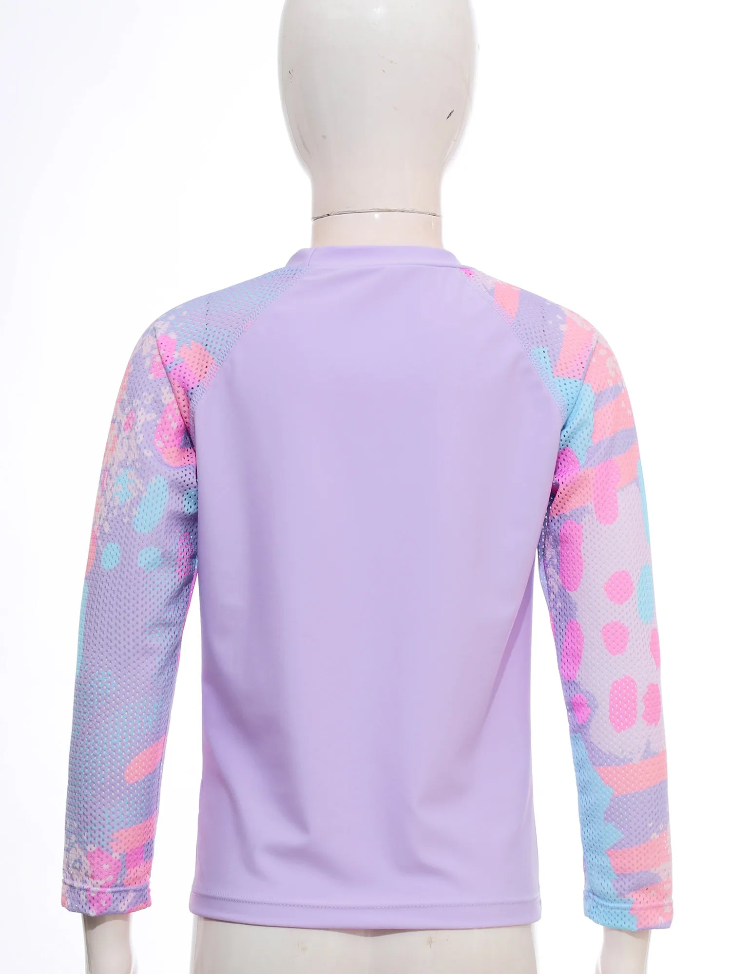 Kids Girls Swimsuit Rash Guard 3Pcs Sunsuit Outfit Long Sleeve Floral Tops Shorts Legging Child Sun Protection Pool Swimwear Set