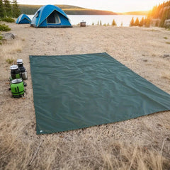 Thickened Non-Slip Outdoor Camping Mat, Heavy-Duty Oxford Ground Mat, Portable for Camping Hiking Beach Travel
