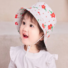 New Panama Summer Baby Sun Hat for Girls and Boys Beach Sun Cap Cartoon Autumn Kids Fisherman's Cap Outdoor Baby Bucket Hat