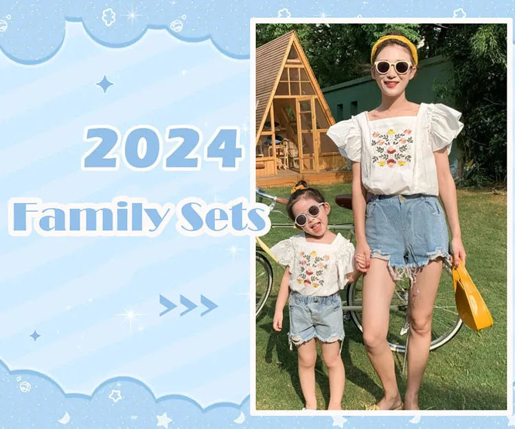2025 Vacation Look Family Clothes Couple Beach Wear Brother Sister Dad Son Print Shirts Mom Daughter Matching Sleeveless Dress