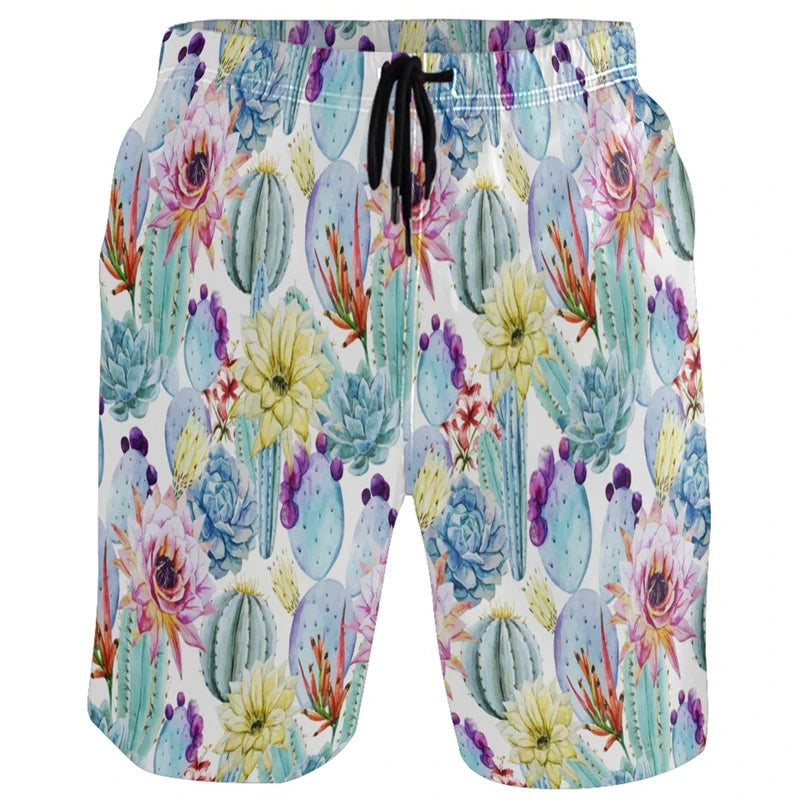 Funny Pig Graphic Beach Shorts for Men 3D Print Duck Board Shorts Sports Gym Swim Trunks Swimsuit homme Cool Ice Shorts Pants