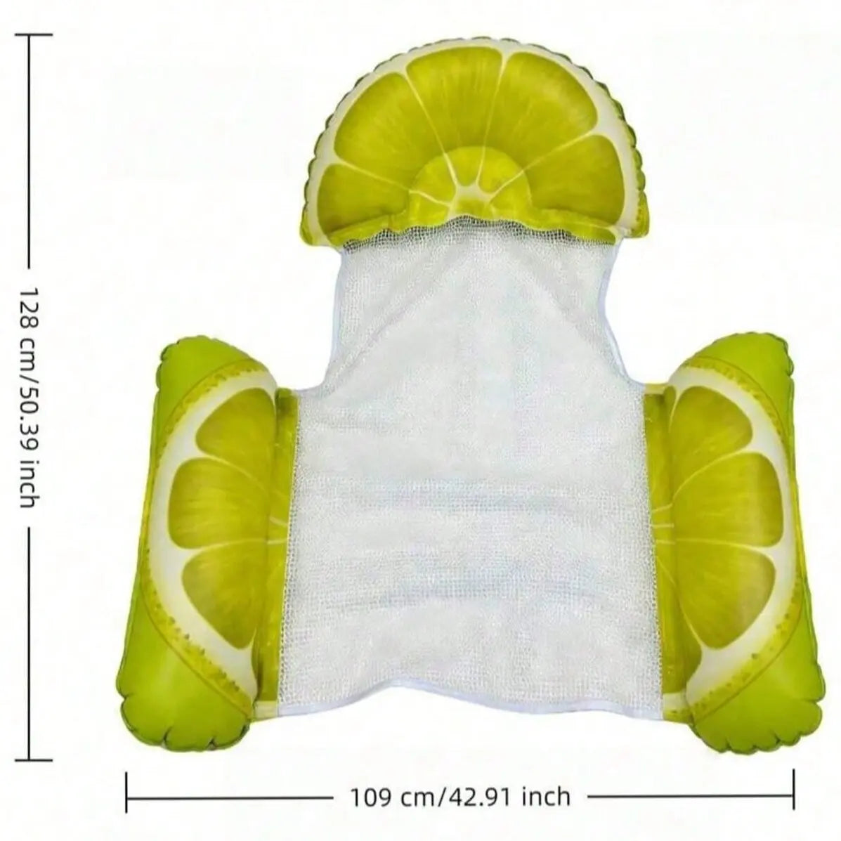 New Water Hammock Recliner Inflatable Floating Swimming Mattress Sea Swim Ring Swimming Pool Party Toy Recliner Swimming