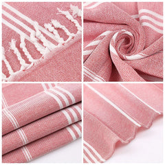 Cotton Turkish Beach Towels Extra Large Sand Free Quick Dry Clearance Swim Bath Camping  Towel Travel Blanket Adult Essentials