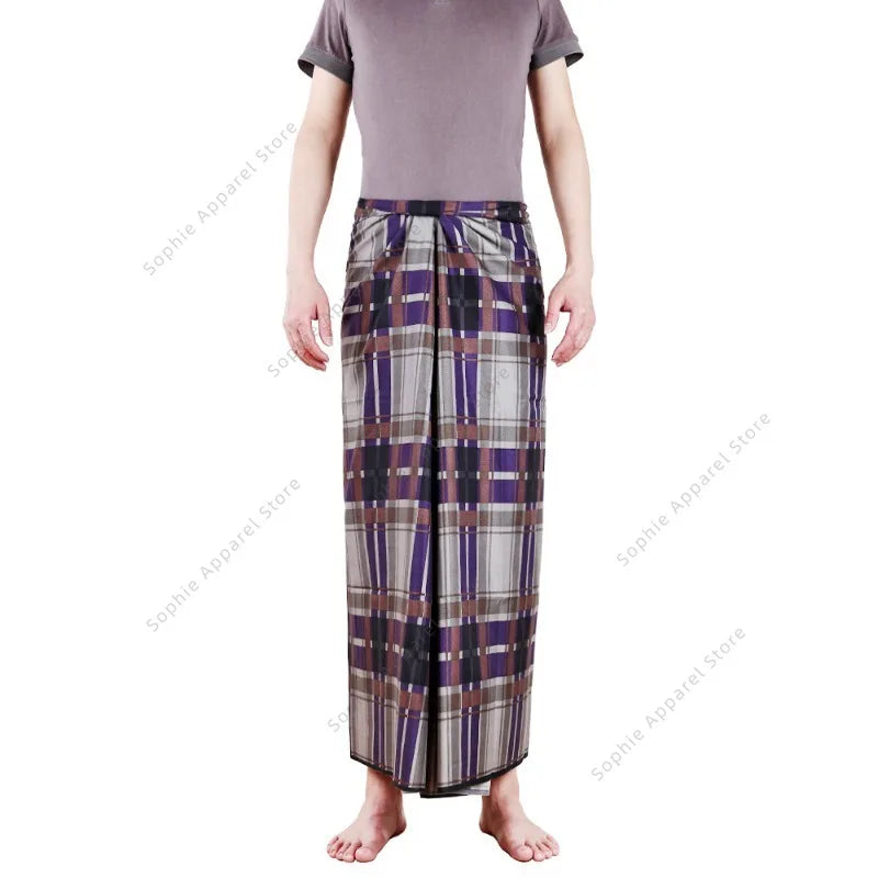 Batik Sarong Skirt for Beach Wrap Tube Skirt Lungi Cover Dress for Men Women