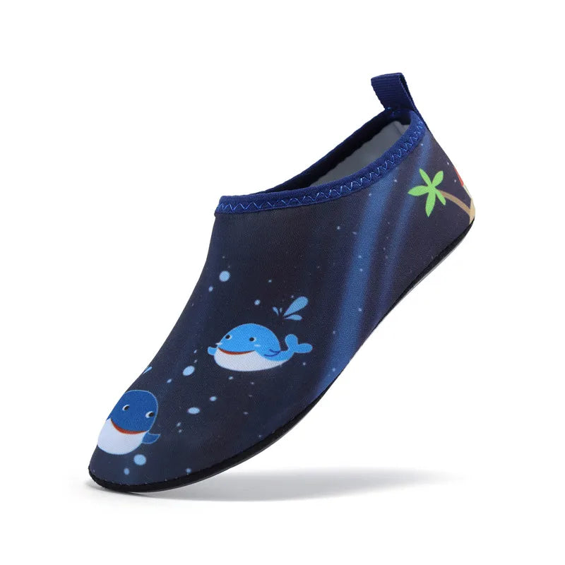 Children Water Beach Shoes Swimming Barefoot Girls Quick-Drying Aqua Shoes Boy Color Light Soft Slipper Snorkeling Swim Socks