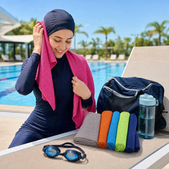 Breathable Travel Running Yoga Fitness Sports Cooling Towels Instant Cool Ice Towels Sweat-absorbent Towel Hiking Towels