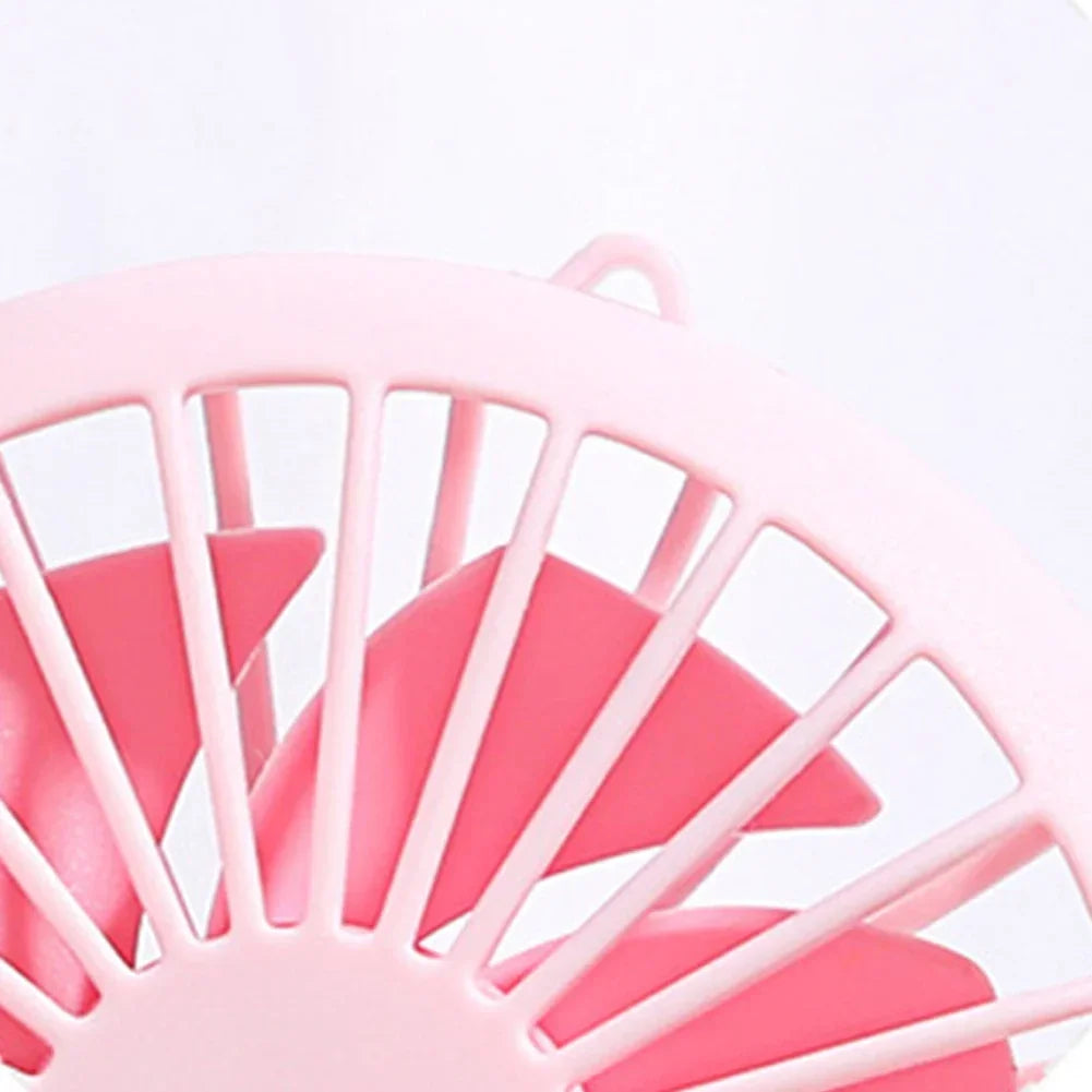 Small Handheld Fan Mini Rechargeable USB Fan Pocket Small Student Office Desktop Portable