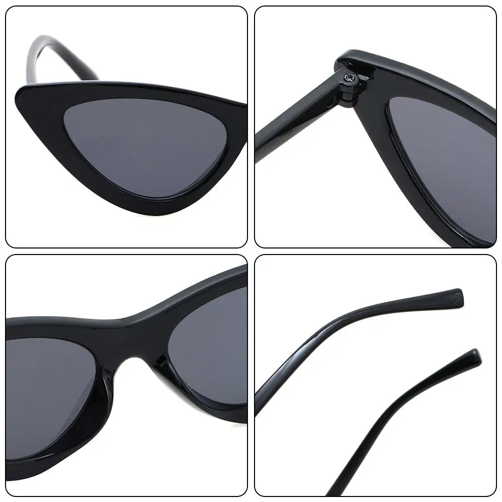 Vintage New Cat Eye Kids Sunglasses Boys Girls Small Triangle Frame Gift Sun Glasses Children Baby Oculos De Sol Infantil UV400